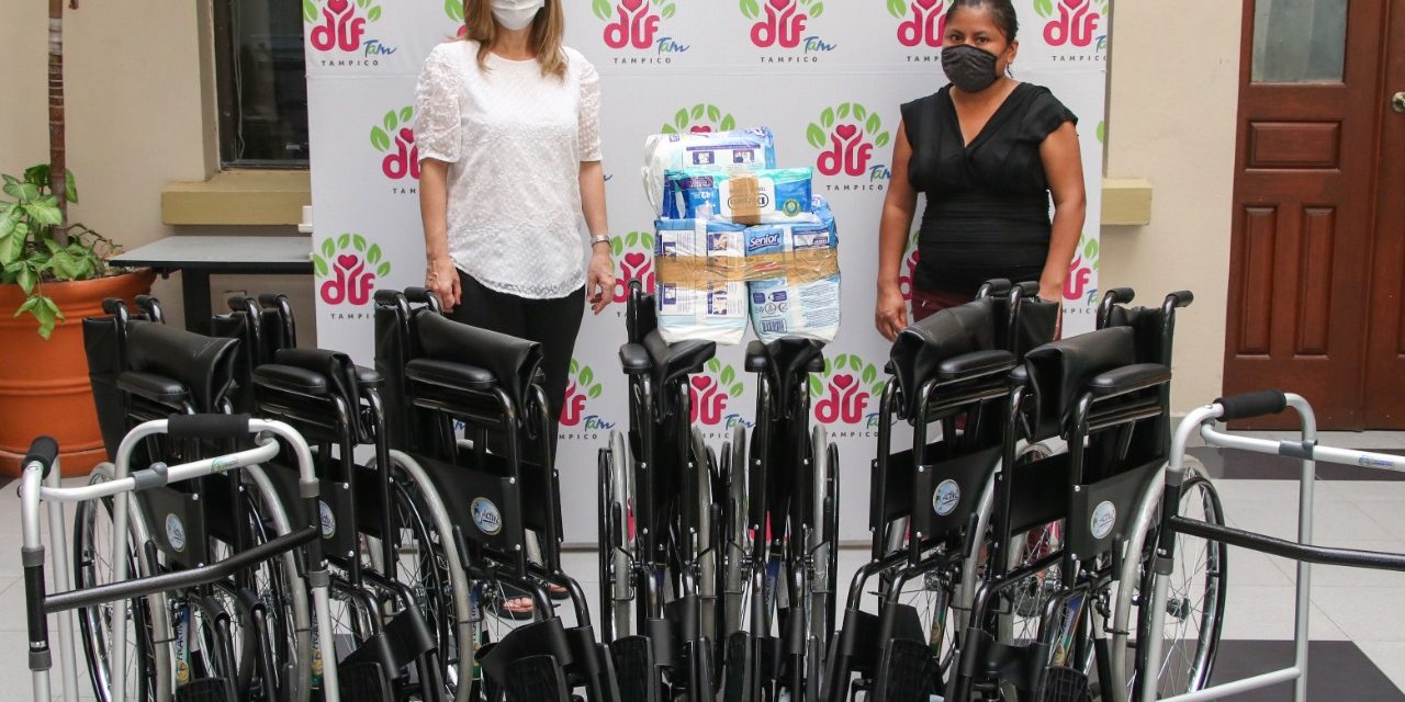 Atiende DIF Tampico Necesidades de Personas con Discapacidad