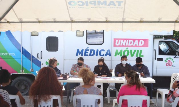 Atiende Unidad Médica Móvil de DIF Tampico a Cientos de Mujeres